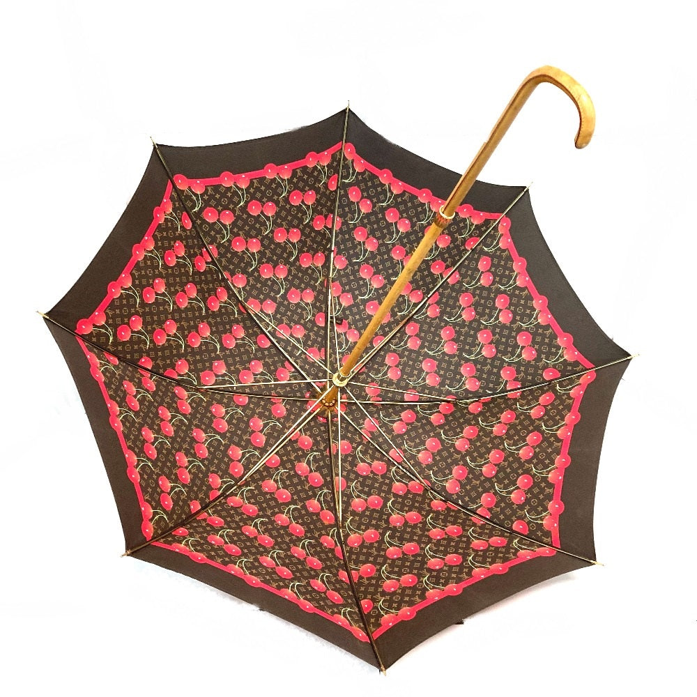 LOUIS VUITTON M70125 Monogram Cherry Murakami Barabriui parasol umbrella umbrella polyester ladies