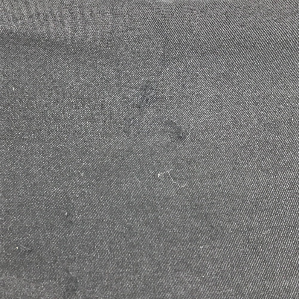 LOUIS VUITTON MP1702 LVロゴ 大判 フリンジ ショール マフラー ストール ウール レディース ネイビー - brandshop-reference