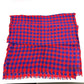 LOUIS VUITTON MP0894 Etoile Masai Fashion Accessory Cotton Stole Unisex Red