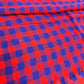 LOUIS VUITTON MP0894 Etoile Masai Fashion Accessory Cotton Stole Unisex Red