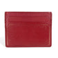 CARTIER Garland de Cartier Business Card Holder Pass Case Card Case Leather wine-red Used