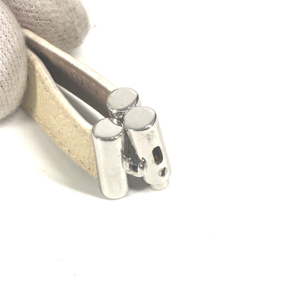 BVLGARI ブルガリブルガリ ロゴ ダブルコイルド 2重ブレスレット アクセサリー ブレスレット レザー レディース ベージュ - brandshop-reference