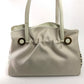 BVLGARI B.zero1 Handbag, Shoulder Bag, Canvas, Women's, Beige