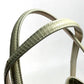 BVLGARI B.zero1 Handbag, Shoulder Bag, Canvas, Women's, Beige