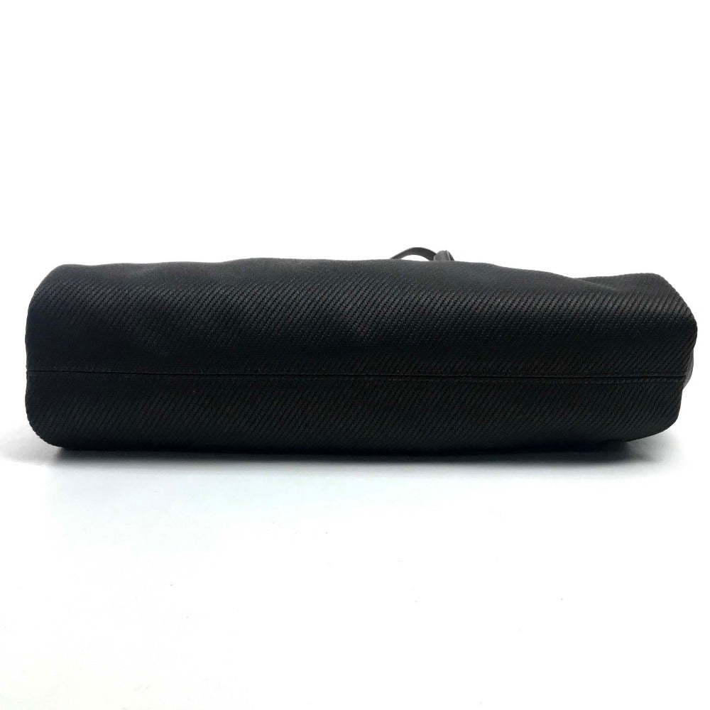 BVLGARI Twist Shoulder Bag, Tote Bag, Canvas/Leather, Women's, Dark Brown