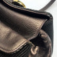 BVLGARI Twist Shoulder Bag, Tote Bag, Canvas/Leather, Women's, Dark Brown