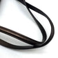 BVLGARI Twist Shoulder Bag, Tote Bag, Canvas/Leather, Women's, Dark Brown