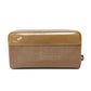 BVLGARI 34850 Isabella Rossellini Women's Long Zip-Around Wallet in Patent Leather, Clay Beige