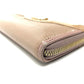 BVLGARI 34850 Isabella Rossellini Women's Long Zip-Around Wallet in Patent Leather, Clay Beige