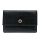 BVLGARI Bulgari Bulgari Wallet accessories Trifold wallet Leather Black Used