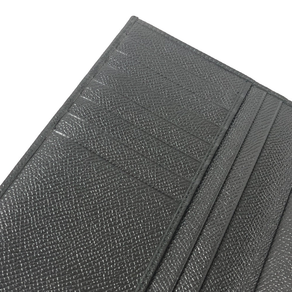 BVLGARI Bulgari Bulgari Wallet accessories Trifold wallet Leather Black Used