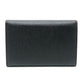 BVLGARI Bulgari Bulgari Wallet accessories Trifold wallet Leather Black Used
