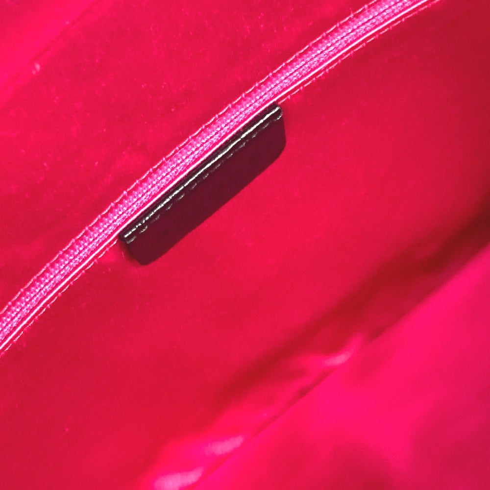 BVLGARI 2WAYバッグ クラッチバッグ レオーニ チェーンバッグ カバン フラップ 肩掛け パーティーバッグ ショルダーバッグ サテン レディース ピンク - brandshop-reference