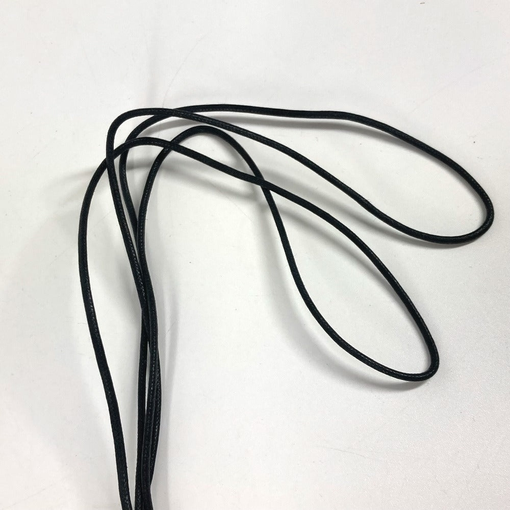 BVLGARI パレンテシ ロゴ アクセサリー ネックレス レザー ユニセックス ホワイト系 - brandshop-reference