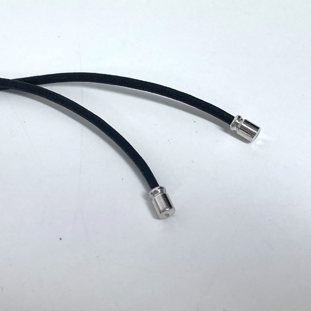 BVLGARI パレンテシ ロゴ アクセサリー ネックレス レザー ユニセックス ホワイト系 - brandshop-reference