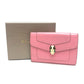 BVLGARI Serpenti Bi-fold wallet, leather accessories Folded wallet Leather pink Used