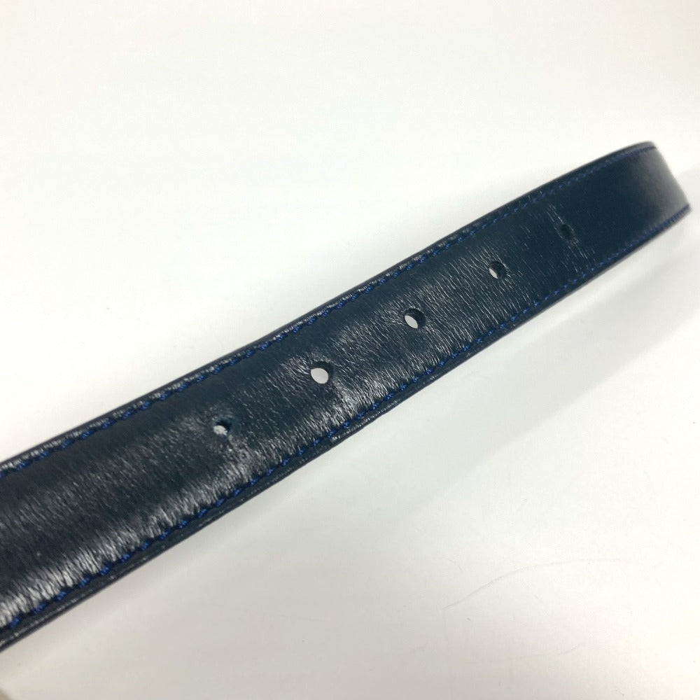 CARTIER サファイアライン アクセサリー ベルト レザー レディース ダークネイビー系 - brandshop-reference