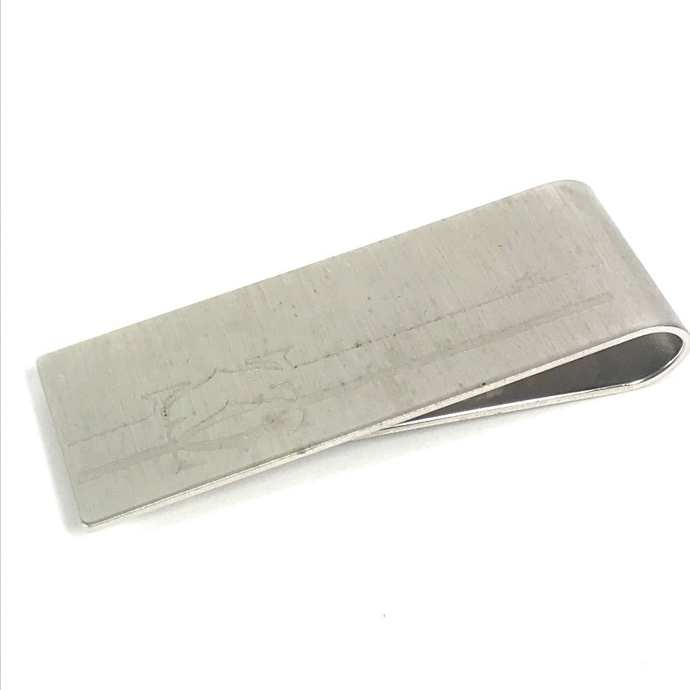CARTIER ロゴ 財布 マネークリップ SS ユニセックス シルバー - brandshop-reference