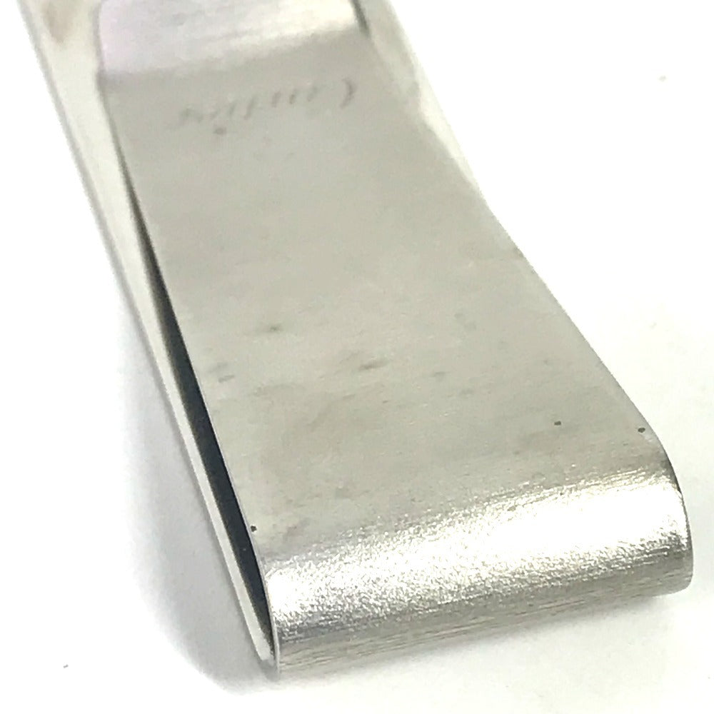 CARTIER ロゴ 財布 マネークリップ SS ユニセックス シルバー - brandshop-reference