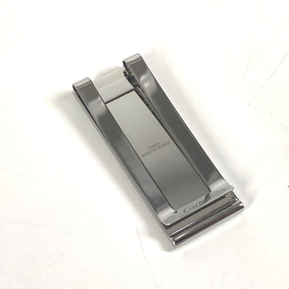 CARTIER ロゴ 財布 マネークリップ SS ユニセックス シルバー - brandshop-reference