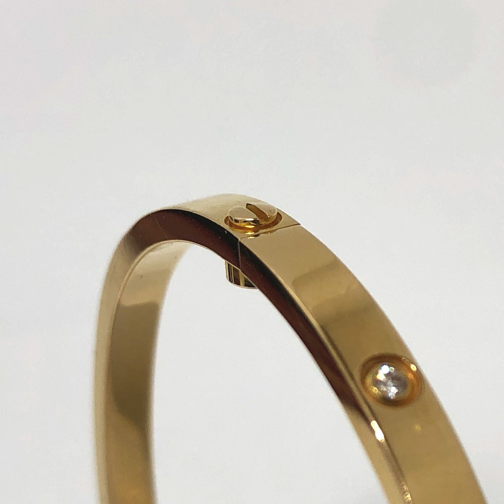 CARTIER New Love Bracelet Small, 10-Diamond Full Pave Bangle, Accessories, Jewelry, Bracelet, K18YG, Women's, Gold