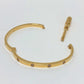 CARTIER New Love Bracelet Small, 10-Diamond Full Pave Bangle, Accessories, Jewelry, Bracelet, K18YG, Women's, Gold