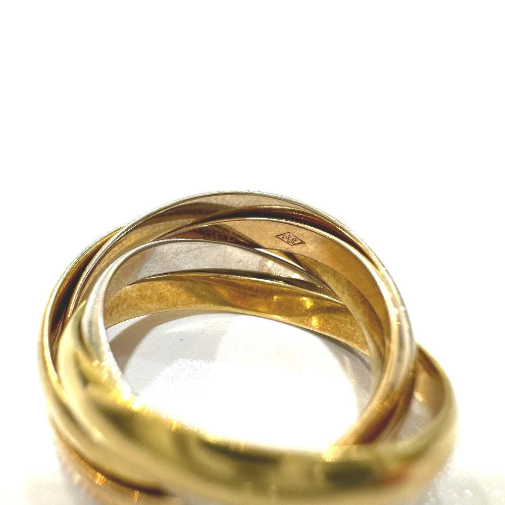 CARTIER K18トリニティ 5連 アクセサリー スリーカラー ゴールド リング・指輪 K18 レディース ゴールド×ピンクゴールド×ホワイトゴールド