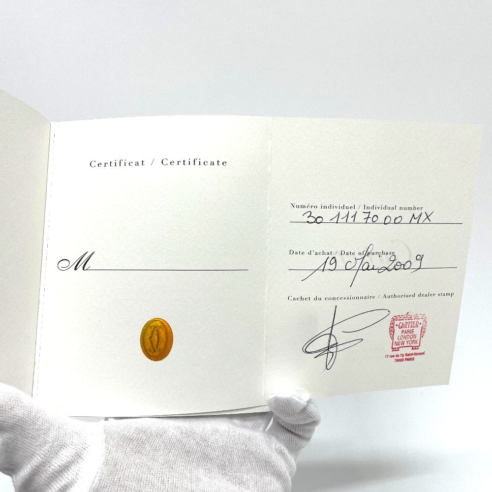 CARTIER コルドンドゥ 金無垢 クオーツ 腕時計 K18WG レディース ホワイトゴールド - brandshop-reference