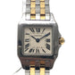 CARTIER W25066Z6 Santos de Moiselle SM Quartz watch combination Wristwatch SS/18K Silver/Gold Used