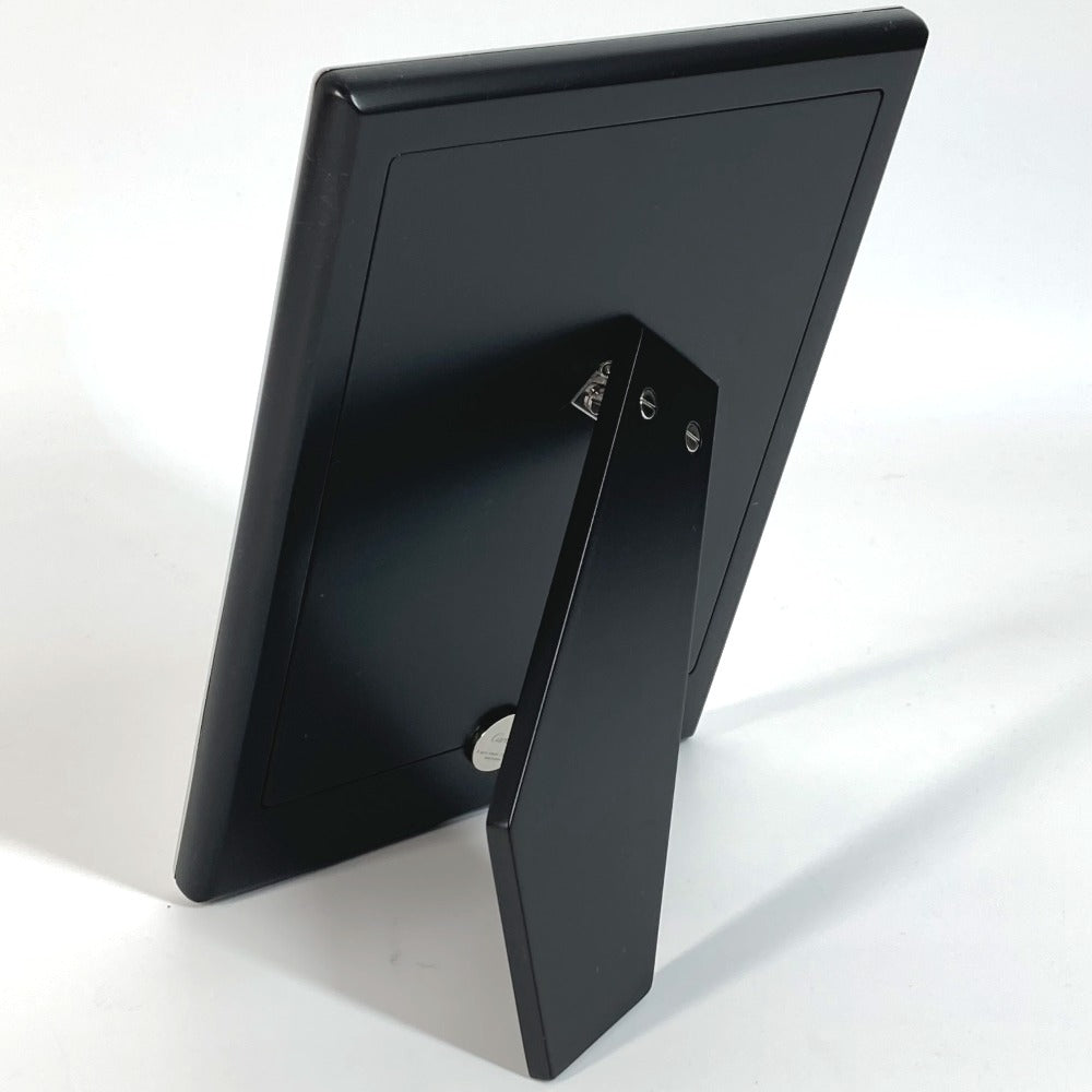 CARTIER ロゴ パンテール 豹 ヒョウ 写真立て フォトスタンド インテリア フォトフレーム メタル ユニセックス シルバー - brandshop-reference