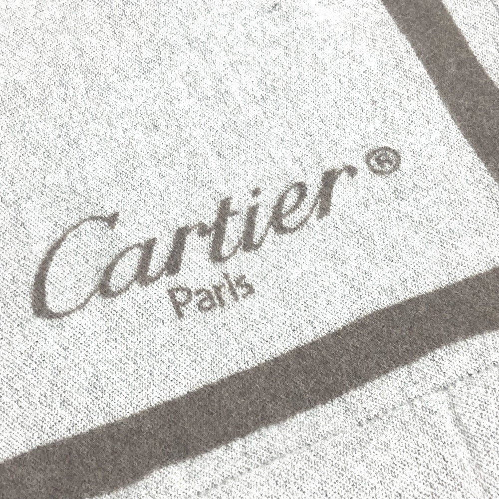 CARTIER 豹 ヒョウ パンテール 毛布 インテリア ブランケット カシミヤ レディース