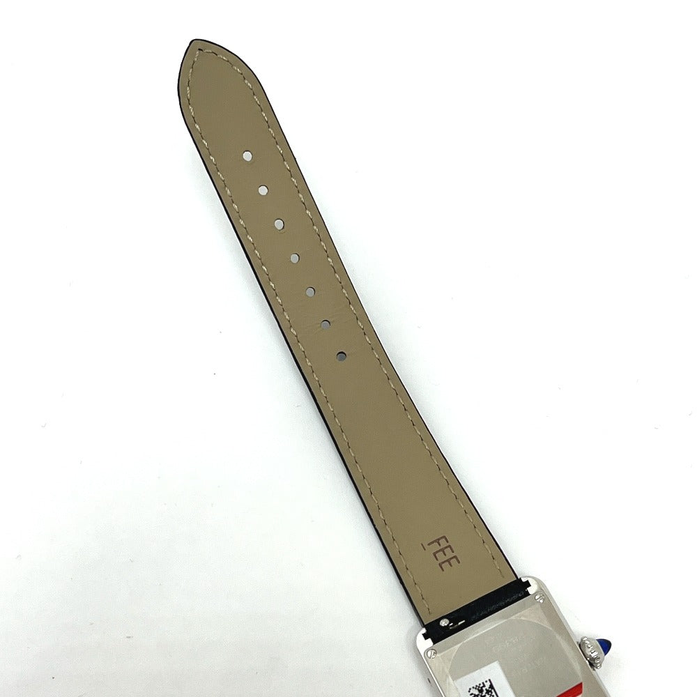 CARTIER WSTA0089 タンク マスト SM ソーラービート ソーラークォーツ 腕時計 SS レディース シルバー