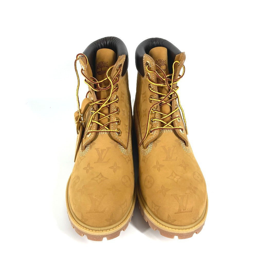 LOUIS VUITTON 1AD750 LV × Timberland ティンバーランド アンクルブーツ 靴 シューズ モノグラム ブーツ メンズ ベージュ - brandshop-reference