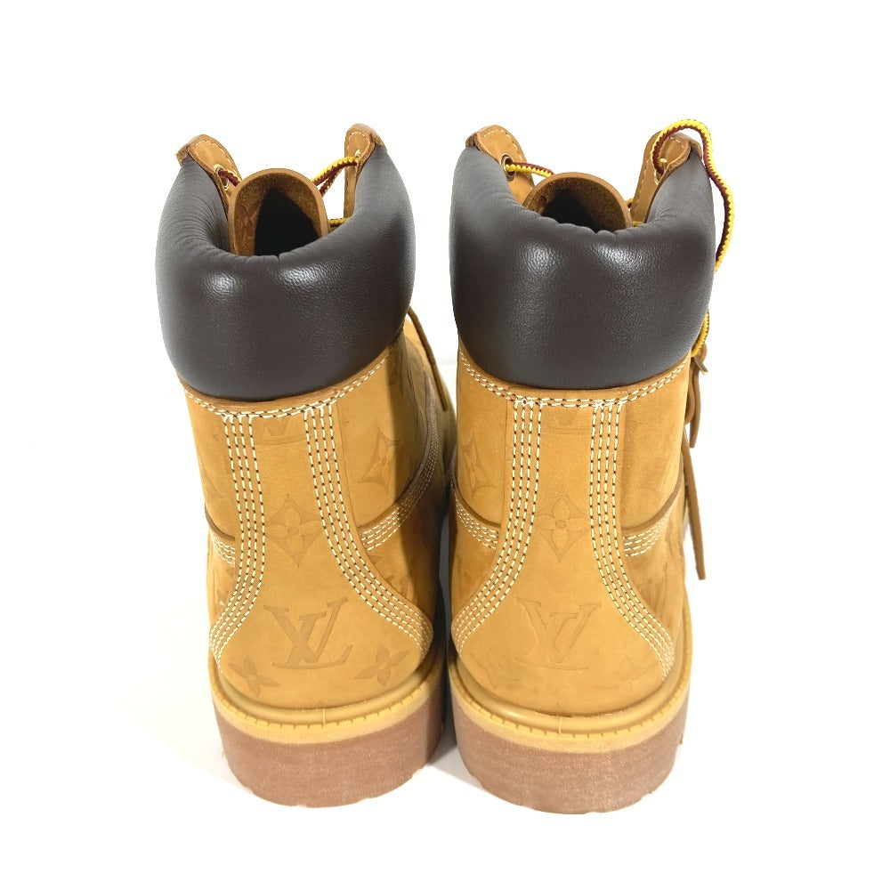 LOUIS VUITTON 1AD750 LV × Timberland ティンバーランド アンクルブーツ 靴 シューズ モノグラム ブーツ メンズ ベージュ - brandshop-reference
