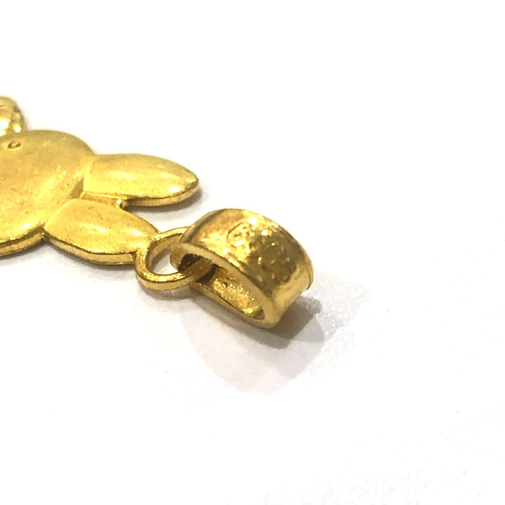 jewelry ミッフィーモチーフ ミニ チャーム ペンダントトップ K24 レディース ゴールド