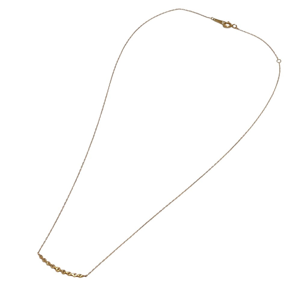 jewelry K18YG 9PDiamond Yellow Gold Jewelry Accessories Necklace K18 Gold Used