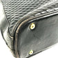 BALLY vintage logo Twist Chain Shoulder Tote Bag Shoulder Bag Leather Black/Gold Used