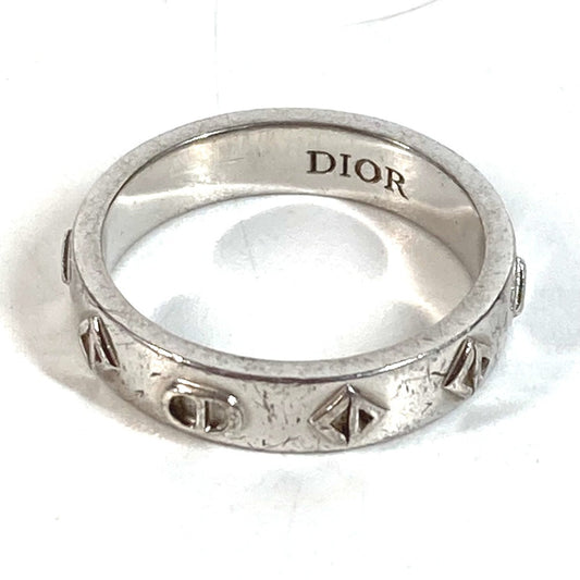 Dior Silver 925 SV925 Logo Accessory Jewelry Ring AG925 Men's Silver