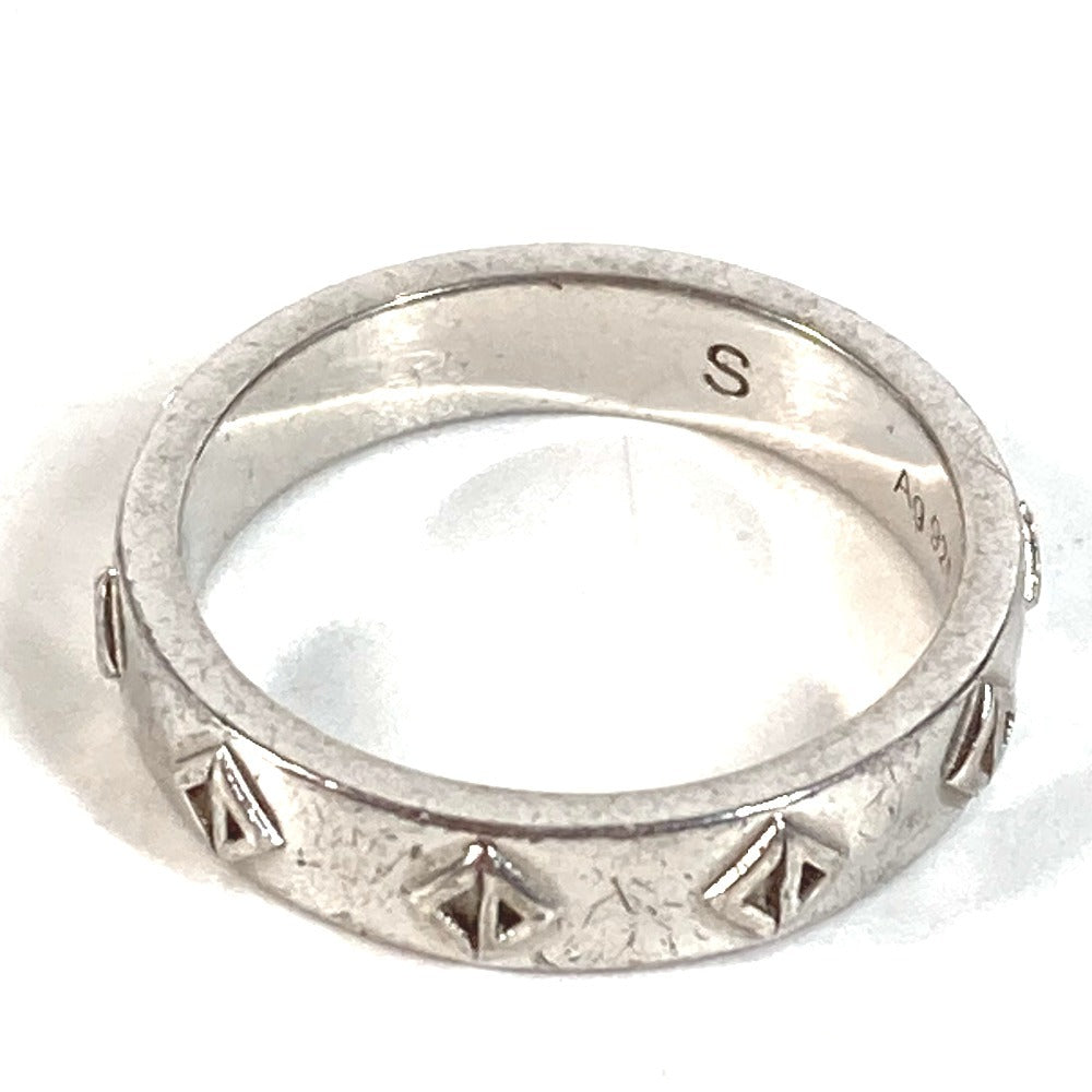 Dior Silver 925 SV925 Logo Accessory Jewelry Ring AG925 Men's Silver
