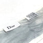 Dior Initial Logo Q Mitza Bandeau Scarf Silk Women's White