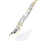 Dior Initial Logo Q Mitza Bandeau Scarf Silk Women's White