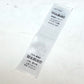 Dior Initial Logo Q Mitza Bandeau Scarf Silk Women's White