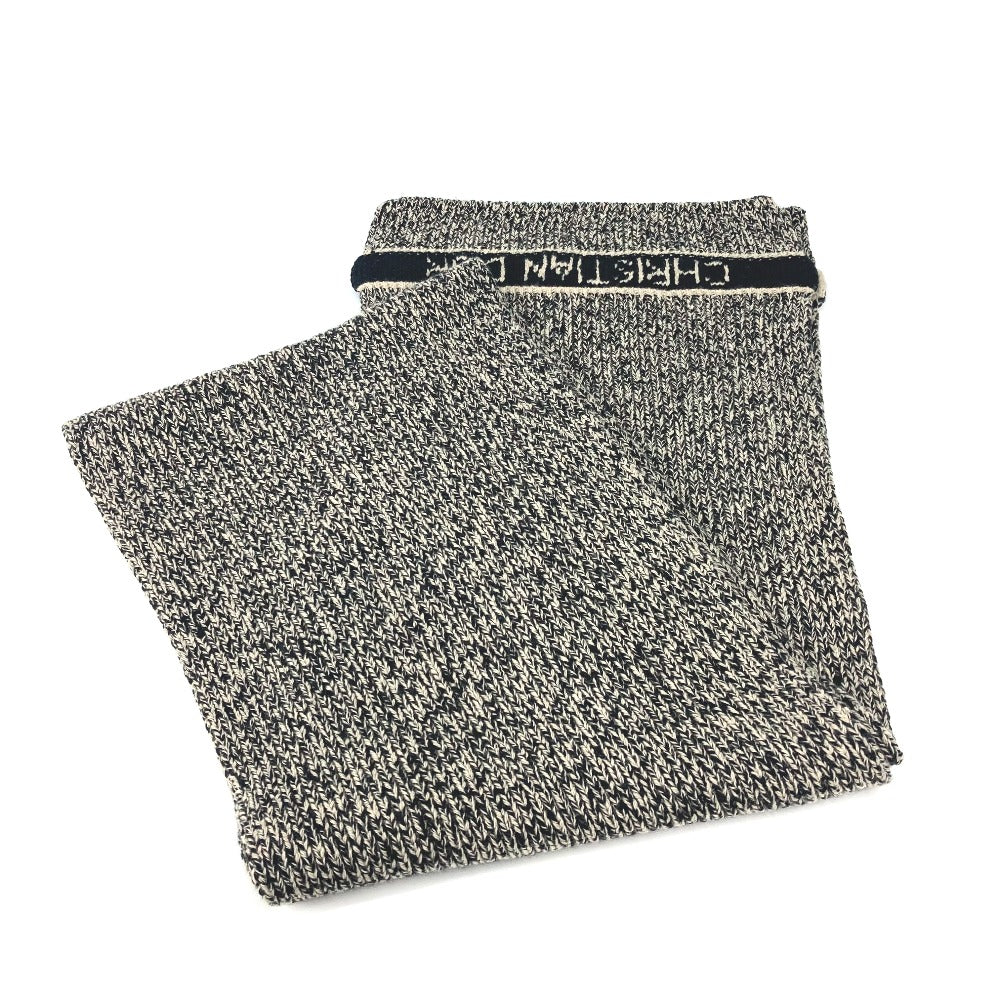 Dior 25DWI214S007 ロゴ マフラー ウール/カシミヤ レディース ブラック - brandshop-reference