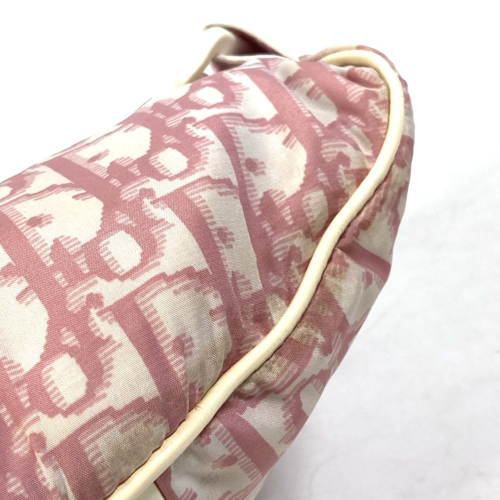 Dior ショルダーバッグ トロッター NO2 ウエストバッグ カバン ボディバッグ ナイロン レディース ピンク