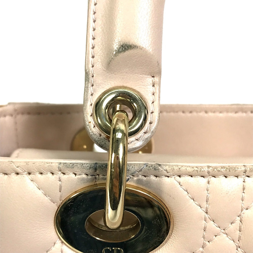 Dior レディディオール ミニ 2WAY ハンドバッグ レザー レディース - brandshop-reference