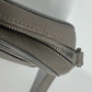 Dior Pouch Logo Strap Clutch Bag Second Bag Leather Men's Gray