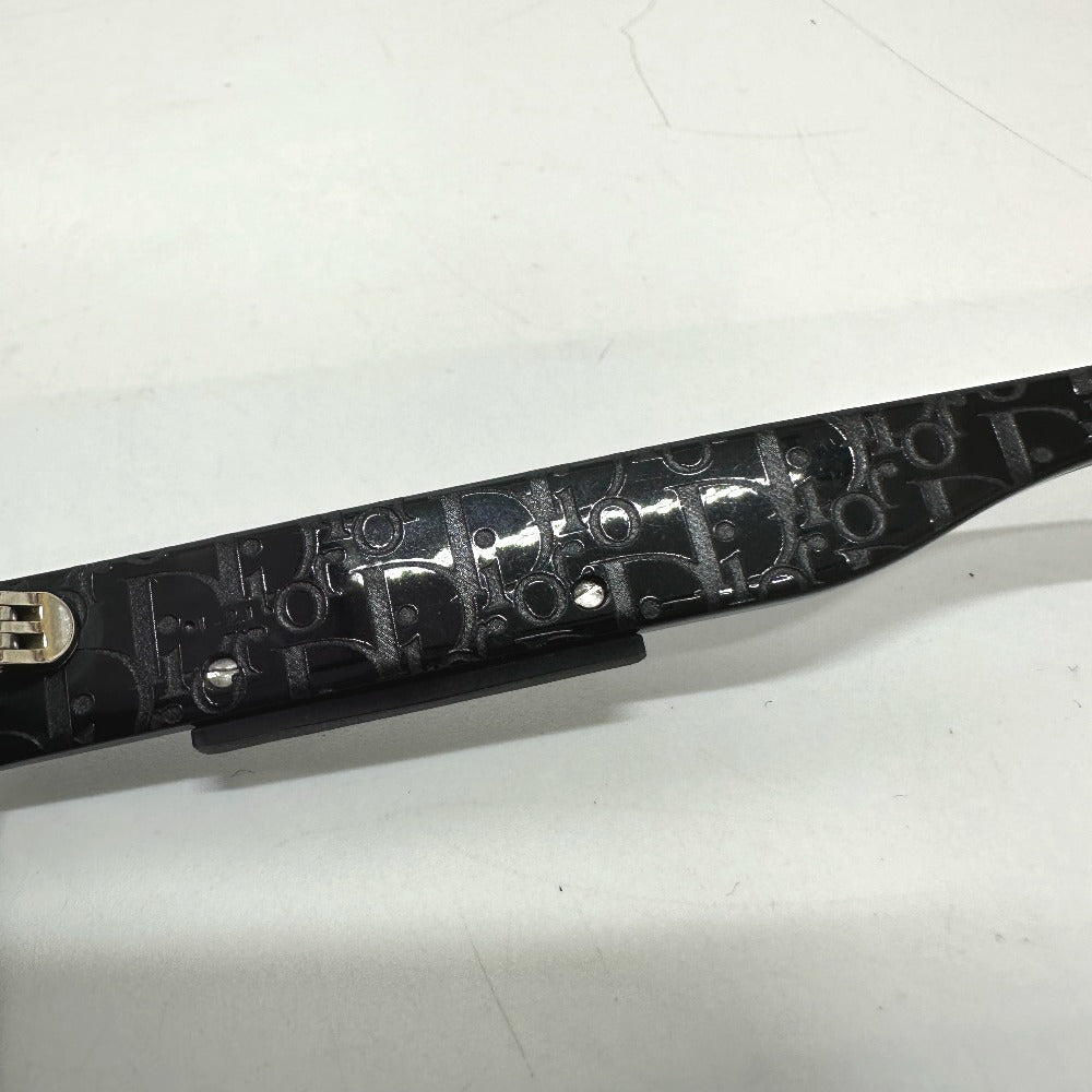 Dior B23S2F ウェリントン レクタンギュラーシェイプ ファッション 小物 ロゴ オブリーク サングラス プラスチック メンズ ブラック - brandshop-reference