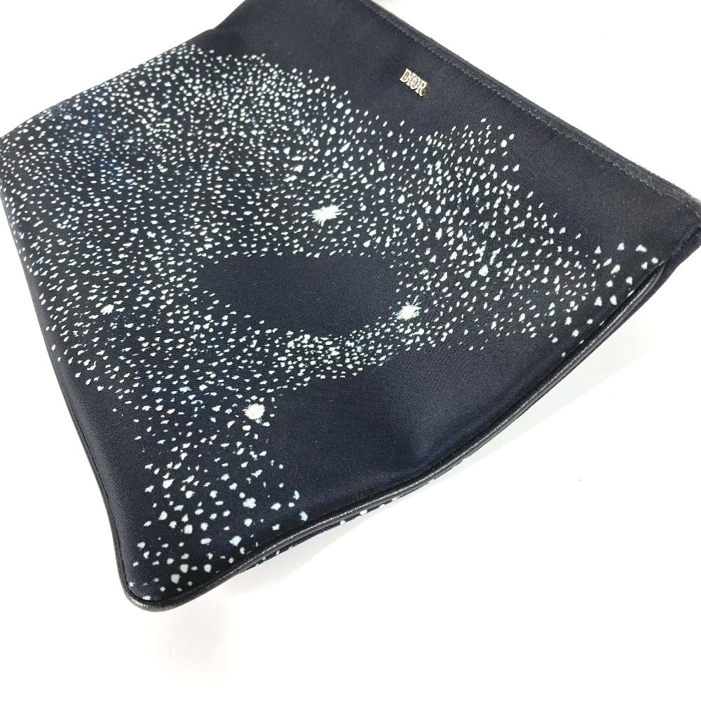 Dior ピータードイグ  PETER DOIG ロゴ ポーチ クラッチバッグ ナイロン メンズ ブラック - brandshop-reference