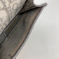 Dior オブリーク SADDLE サドル スリムポーチ エンブロイダリー カバン バッグ ボディバッグ ショルダーバック ウエストバッグ ジャガード メンズ グレー - brandshop-reference