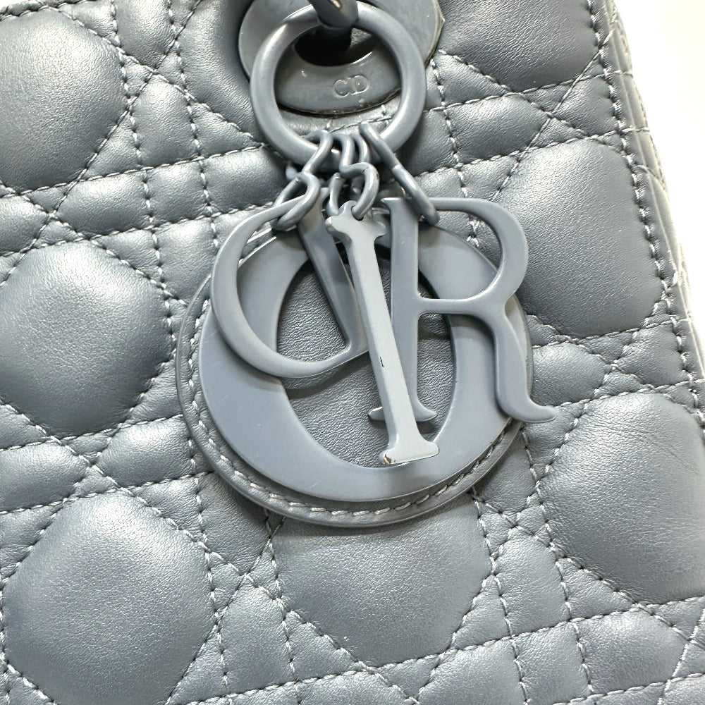 Dior レディディオール 2WAYバッグ カバン バッグ ショルダーバッグ ハンドバック 斜め掛け ハンドバッグ ラムスキン レディース ブルー - brandshop-reference